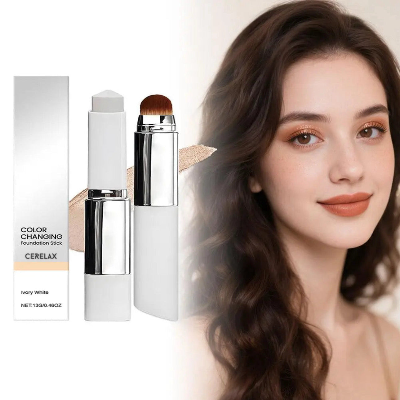 Korean Color-Changing Foundation Stick